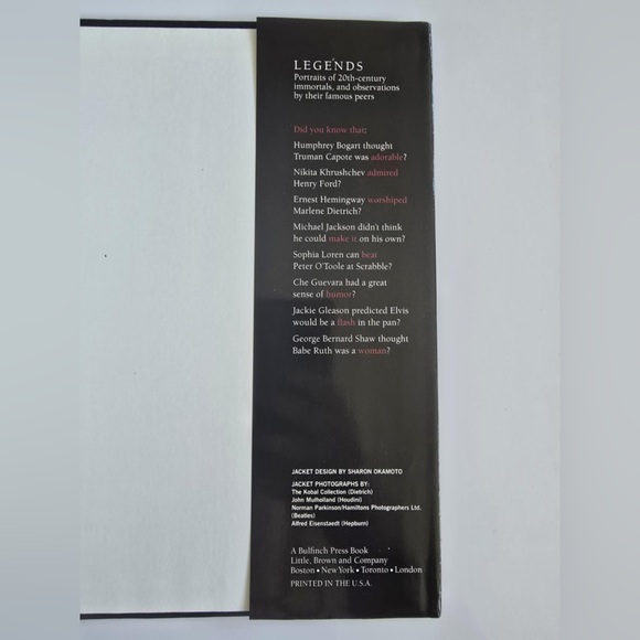 Life Legends : The Century's Most Unforgettable Faces by Life Magazine Editors - Picture 5 of 5